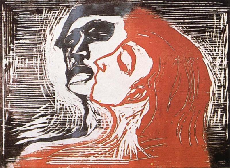 Edvard Munch Man and Woman china oil painting image